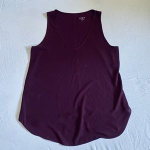 Purple Loft tank top
